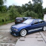 BMW  E36 320i Porsche Blau