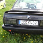 BMW E30 316i Coupe/ schwarz